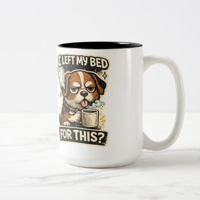 A cup for dog lovers zweifarbige tasse (Rechts)