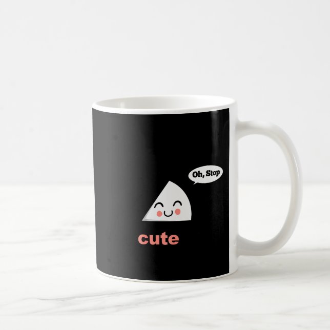 A Cute Angle Funny Math Pun Acute Angle  Kaffeetasse (Rechts)