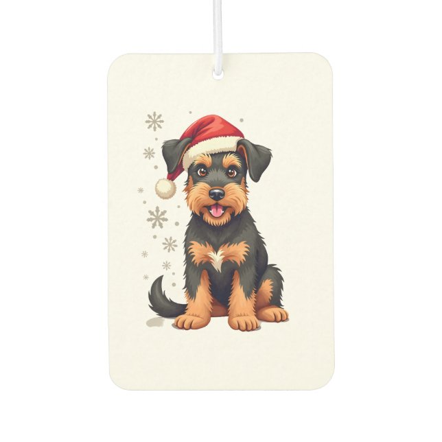 A cute dog Border Collie [RB#10009]  Autolufterfrischer (Vorderseite)