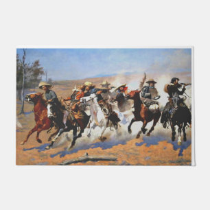 A Dash for Timber von Remington, Fußmatte