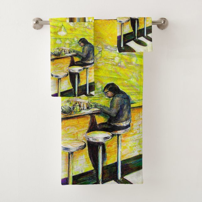 A Day Off from Crazy Badhandtuch Set (Insitu)