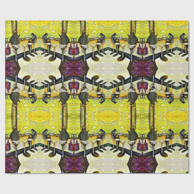 A Day Off from Crazy Geschenkpapier (Flach)