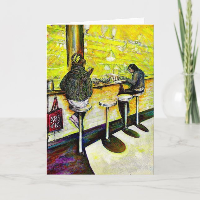 A Day Off from Crazy Karte (Vorderseite)