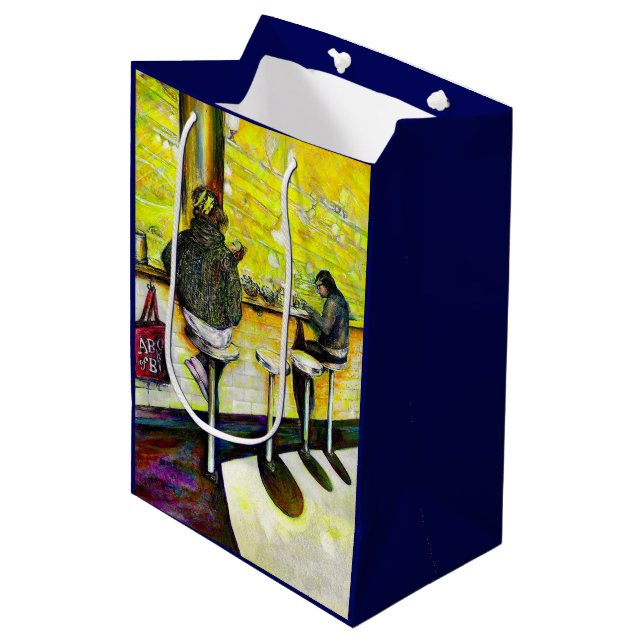 A Day Off from Crazy Mittlere Geschenktüte (Vorderseite Schrägansicht)