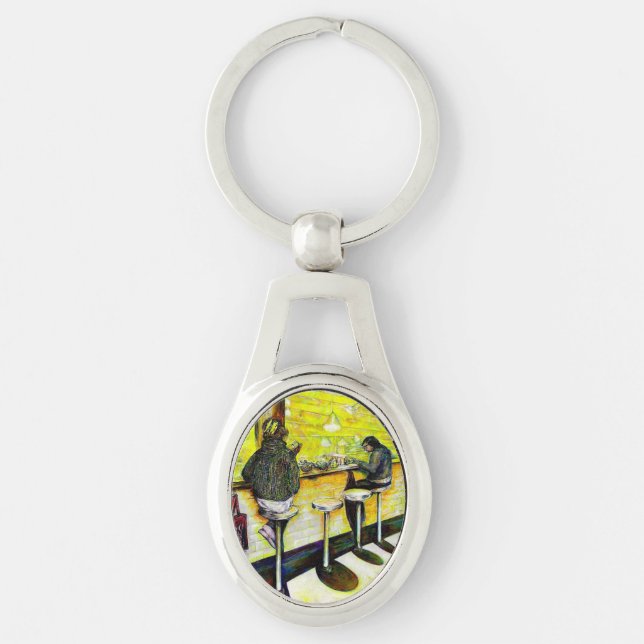 A Day Off from Crazy Schlüsselanhänger (Vorderseite)