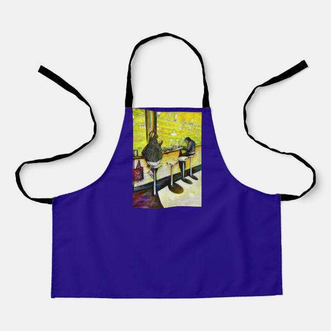 A Day Off from Crazy Schürze (Vorderseite)