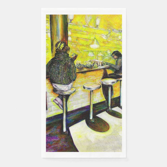 A Day Off from Crazy Serviette (Vorderseite)