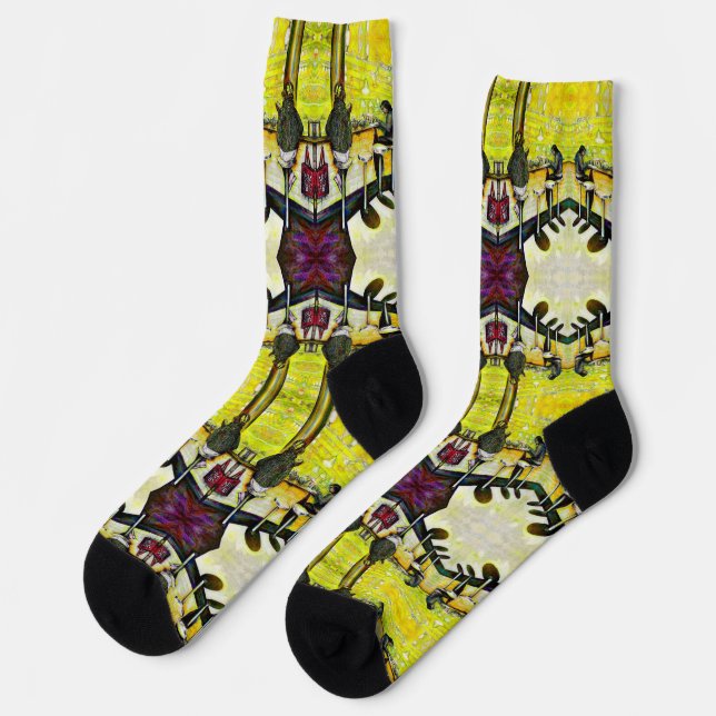 A Day Off from Crazy Socken (Linkes Detail)