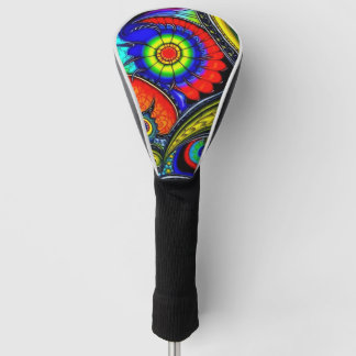 A Decorated Golf Club Cover Golf Headcover