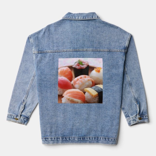  A denim jacket with a gentle Japanese feel Jeansjacke (Rückseite)