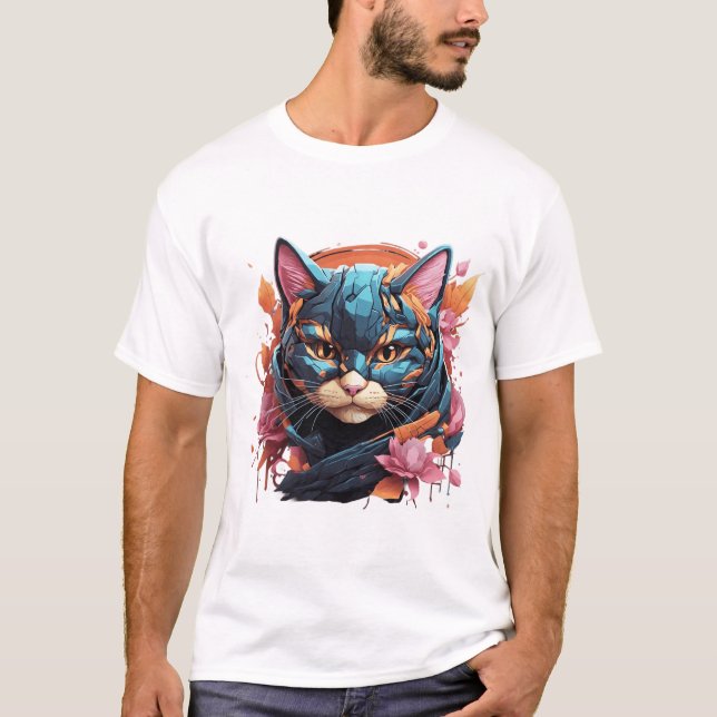A detailed illustration Magig-Futurist T-Shirt (Vorderseite)