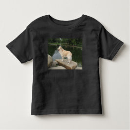 A Dog At A Pond Kleinkind T-shirt