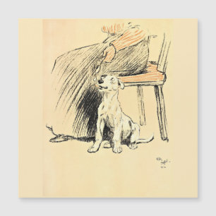 A Dog Day Pl 12 (1902) Cecil Charles Windsor Magnetkarte