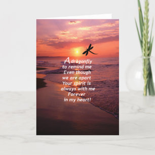 A Dragonfly to Remind Me Karte