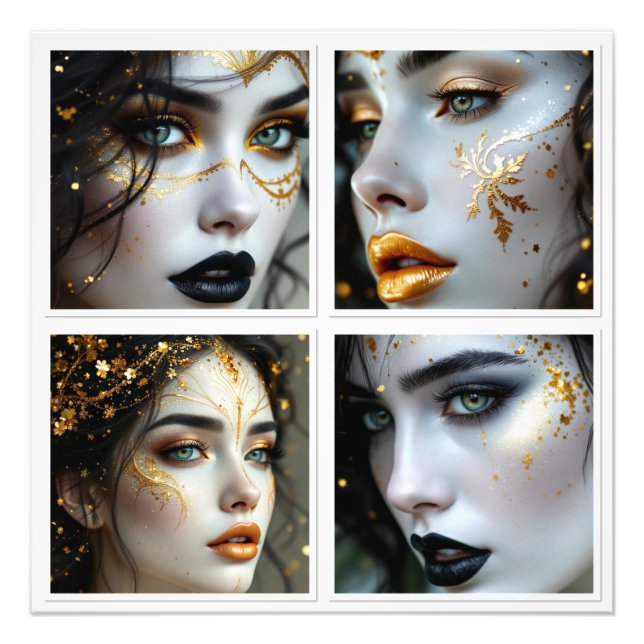 A Face In Time  Fotodruck (Vorne)