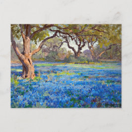 A Field of Bluebonnets at Alamo Heights, 1919 Postkarte