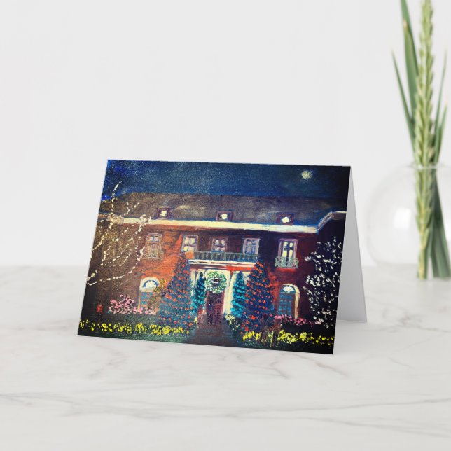 A Filoli Christmas greeting card Dankeskarte (Vorderseite)