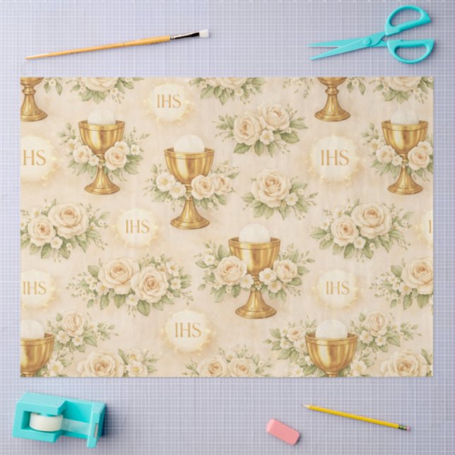 A First Holy Communion Design #10 Seidenpapier (Basteln)