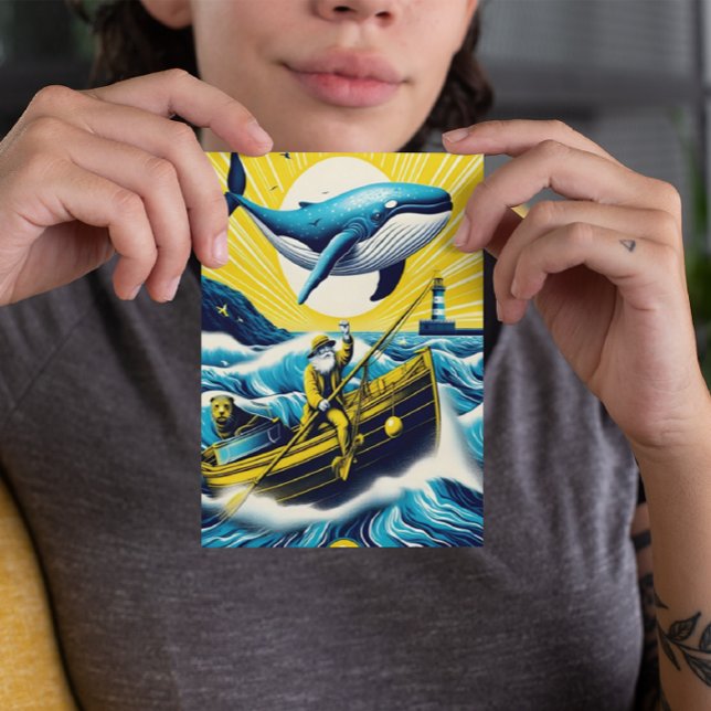 A Fishermans Tale Postkarte (Von Creator hochgeladen)