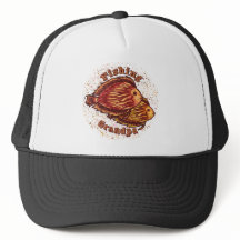 A Fishing Grandpa trucker hat