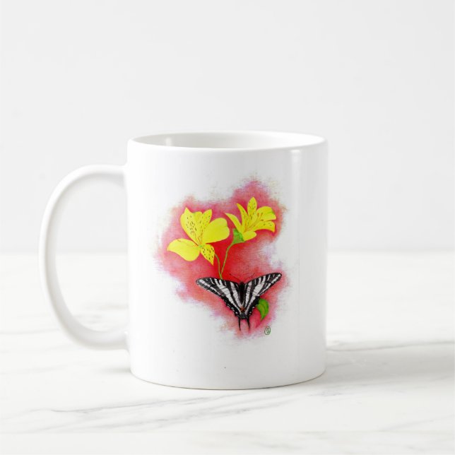 "A Flutter" Tasse (Links)