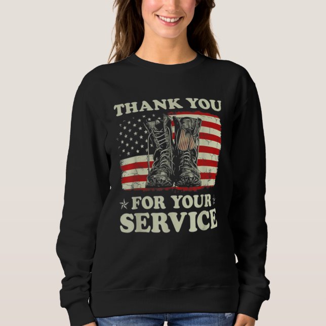 A  For Veteran Day Sweatshirt (Vorderseite)