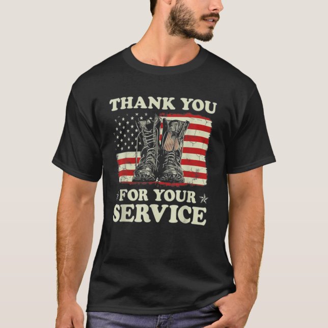 A  For Veteran Day T-Shirt (Vorderseite)