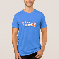 "A" Fox auf der Fairway - Herren - Blaues Hemd