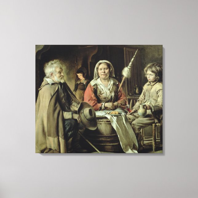 A French Interior, c.1645 Leinwanddruck (Vorderseite)