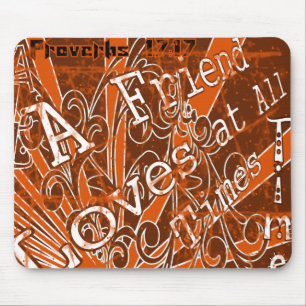 A Friend Lieben zu jeder Zeit - Mousepad