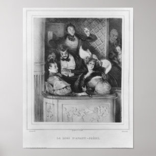 A front theatre box, engraved by Julien Poster