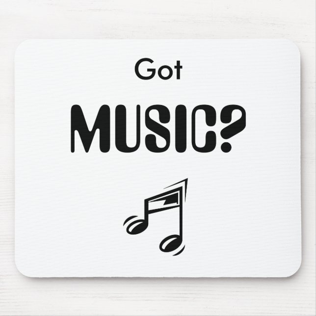 a_funny_music_note_000, got, MUSIK? Mousepad (Vorne)