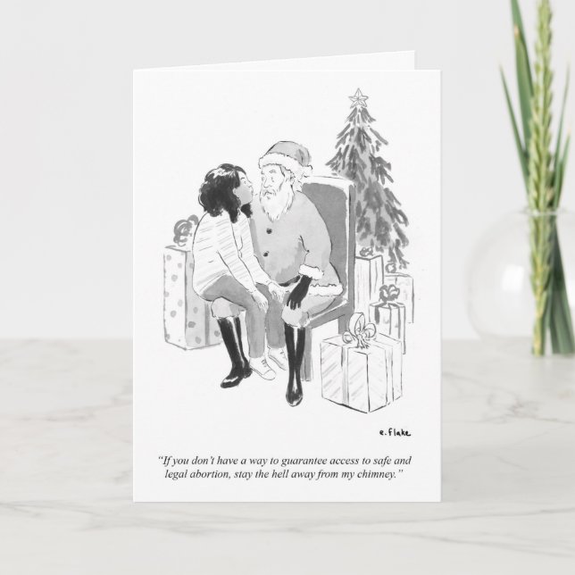 A für Emily Flake Urlaub Karte (Vorderseite)