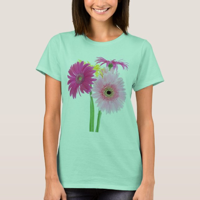 A Gerbera Daisy Pink T-Shirt (Vorderseite)