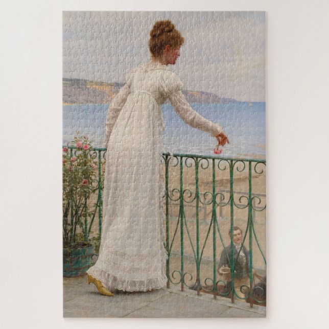 A Gevor - Edmund Blair Leighton Puzzle (Vertikal)