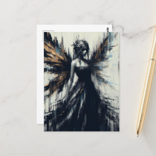 A Glitch Fairy Postkarte