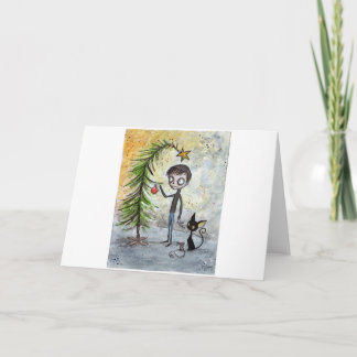 A Goth Christmas Feiertagskarte