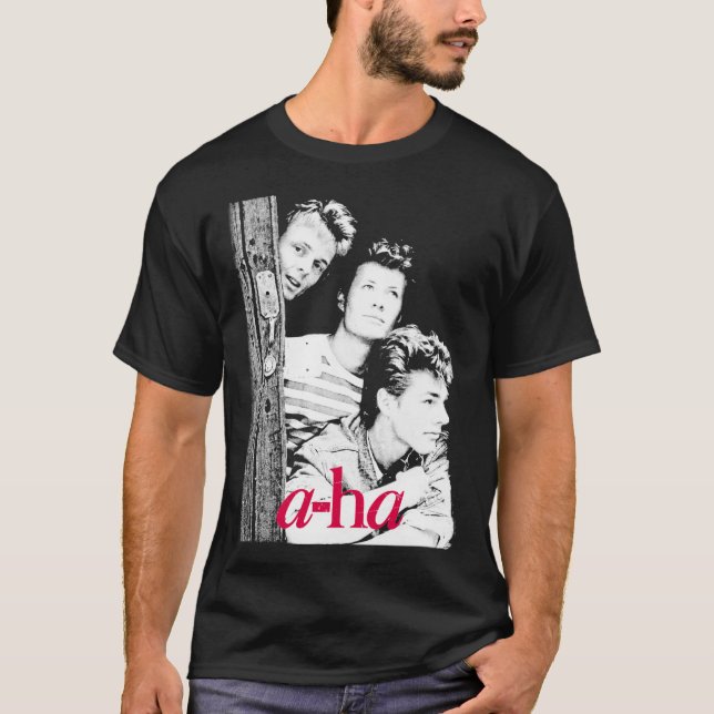 a-ha band 80s retro classic tshirt design Classic  (Vorderseite)