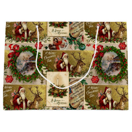 A Happy Christmas Tide Große Geschenktüte