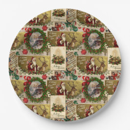 A Happy Christmas Tide Pappteller