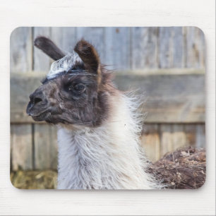 A Happy Llama Mousepad