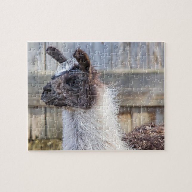 A Happy Llama Puzzle (Horizontal)