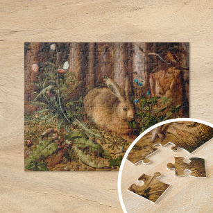 A Hare in the Forest   Hans Hoffmann Puzzle