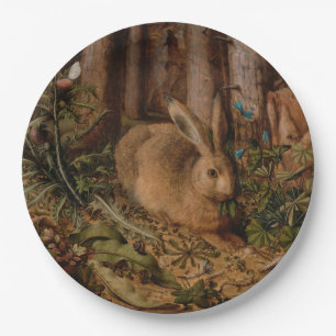 A Hare in the Forest (von Hans Hoffmann) Pappteller
