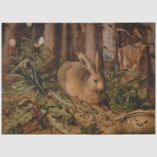 A Hare in the Forest (von Hans Hoffmann) Seidenpapier