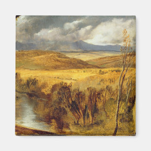A Highland Landscape, c.1825-35 (Oil on board) Magnet