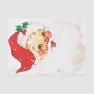 A Holly, Jolly Apple Cheeked Santa Claus, Teil 1 Seidenpapier