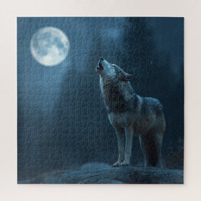 A Howling Wolf Puzzle (Vertikal)