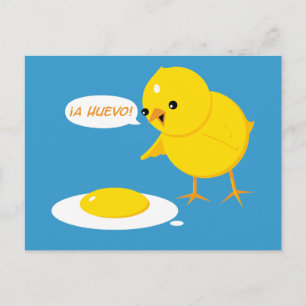 ¡A Huevo! Postkarte