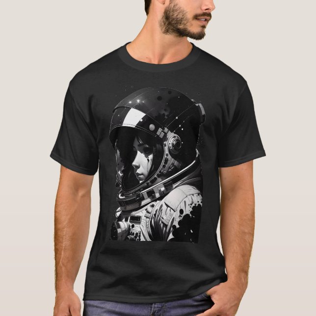A.I. Astronaut T-Shirt (Vorderseite)
